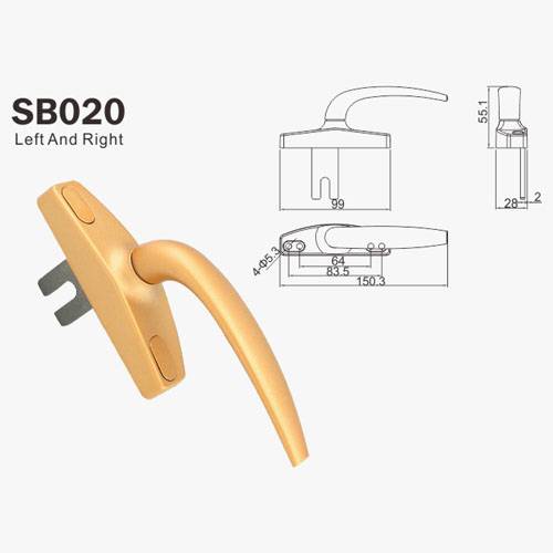 Multipoint-Handle-SB020-dimension